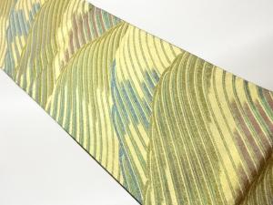 抽象模様織出し全通袋帯